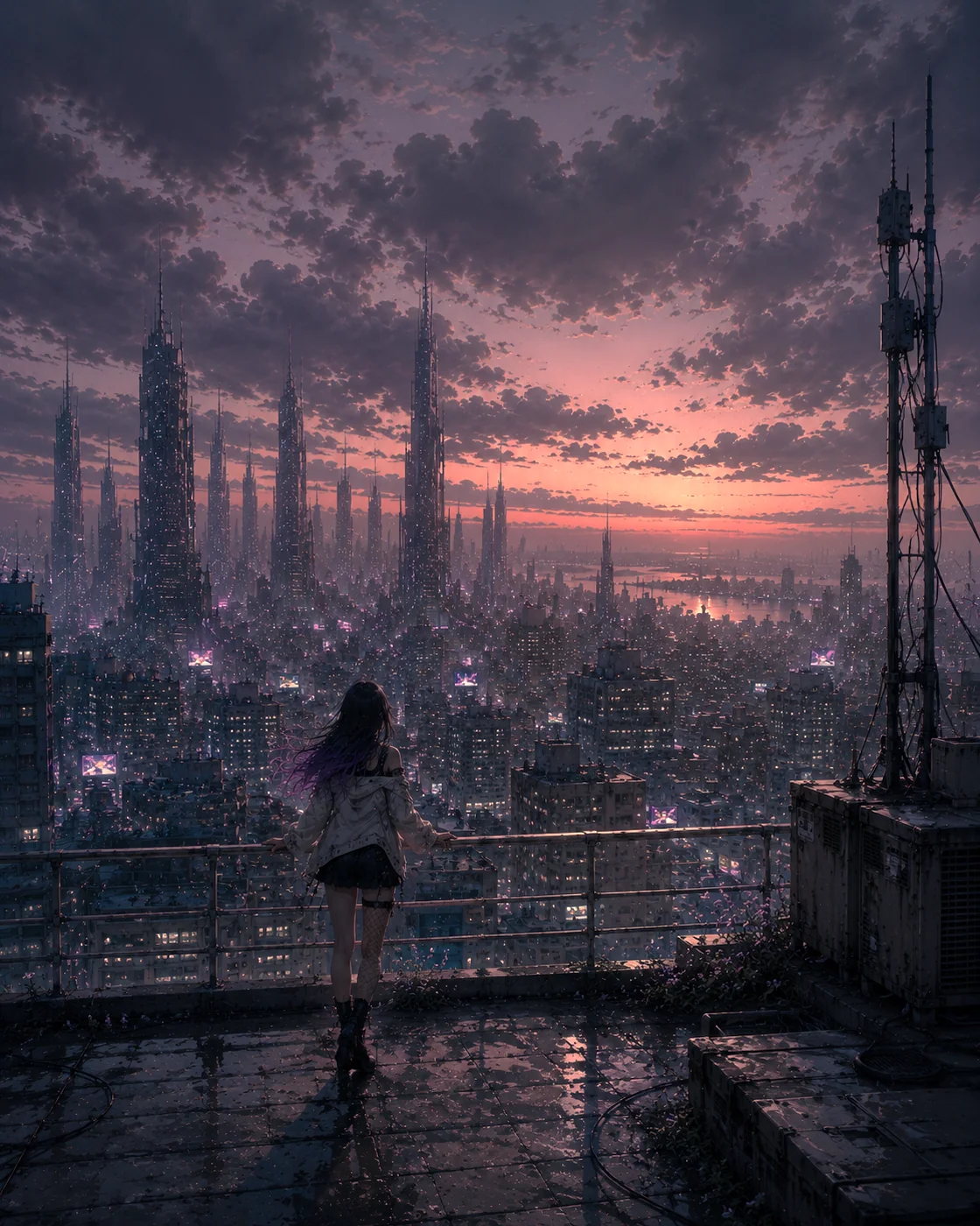 Sunset Rooftop soundtrack artwork